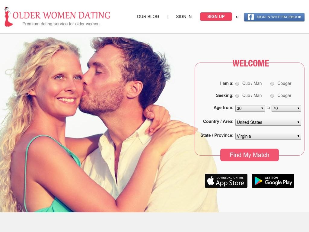 Older Women Dating Dating Site