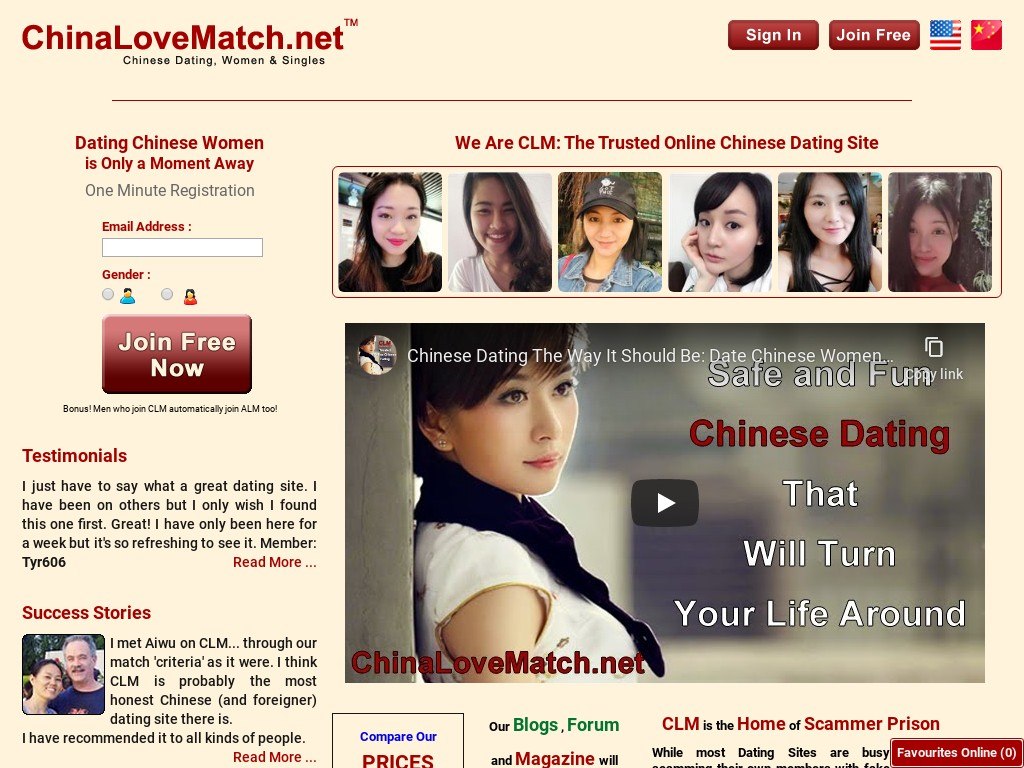 ChinaLoveMatch Dating Site